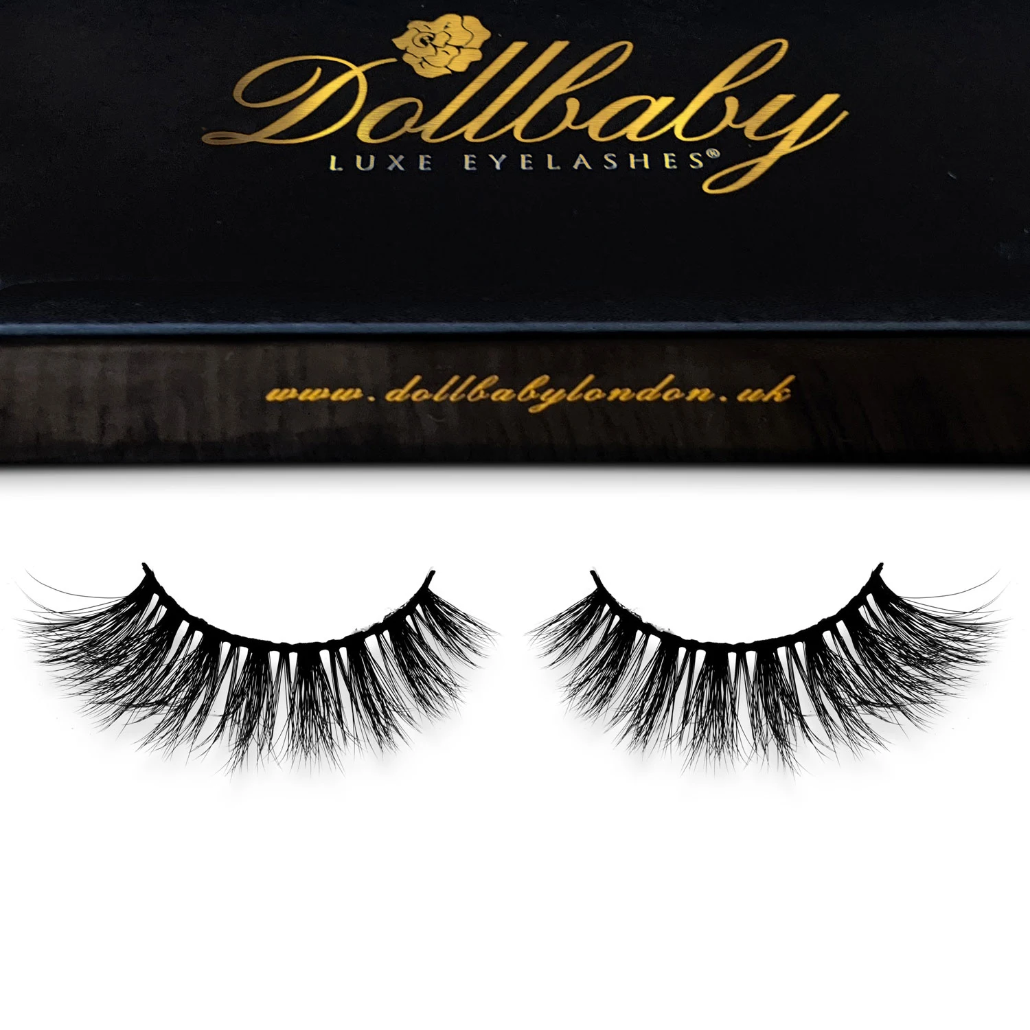 Marketing Valley product photography for Dollbaby London eyelashes