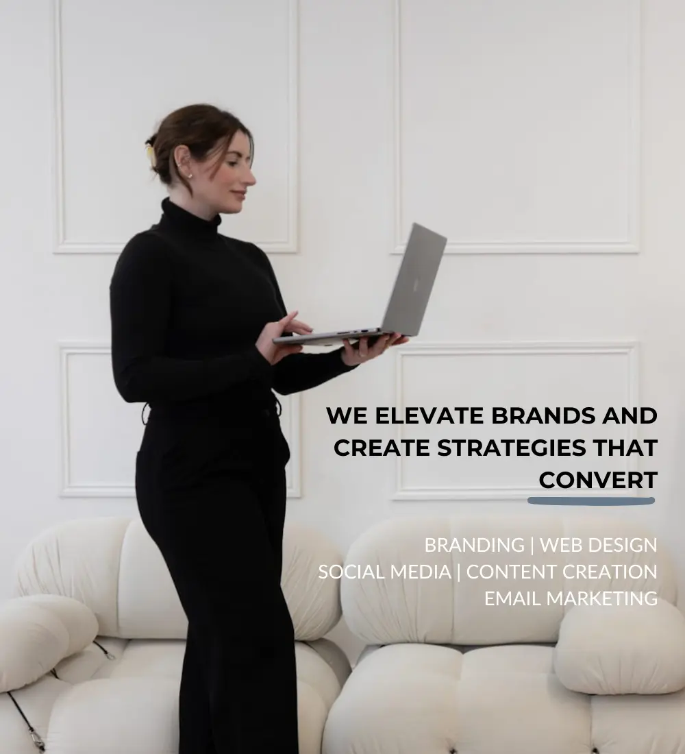 Marketing Valley mobile homepage banner featuring branding, web design, social media, content creation and email marketing services