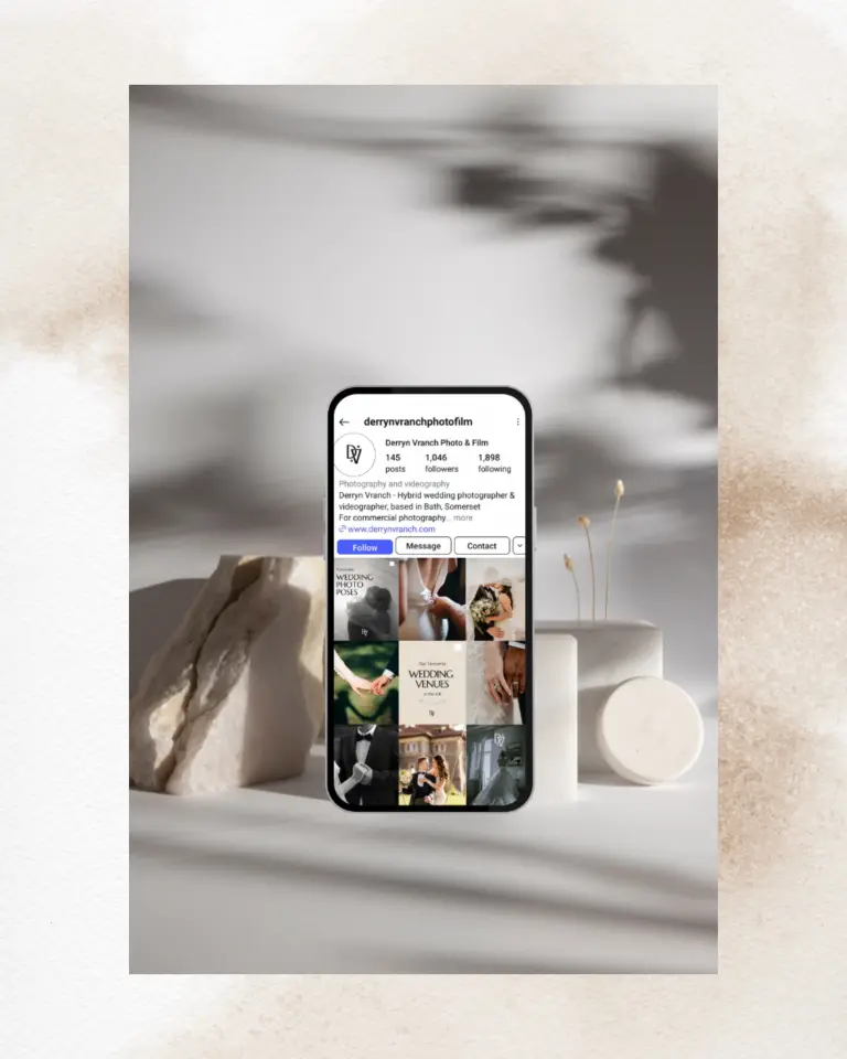 Marketing Valley portfolio project featuring Derryn Vranch Photo and Film Instagram content strategy