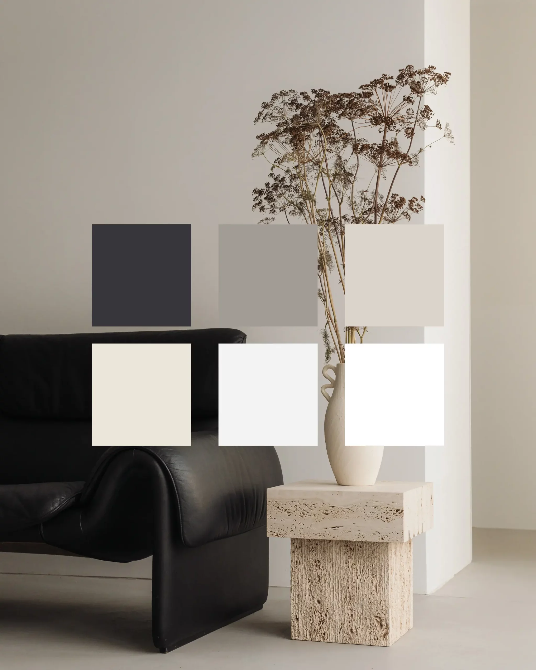 Colour palette design created for Axis Clinic aesthetic clinic brand identity